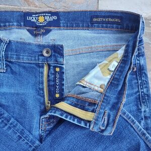 Lucky Brand Sweet Straight Jeans Women’s 10/30 Mid Rise Classic Denim